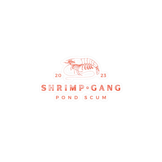 “Shrimp-Gang” Kiss-Cut Vinyl Decals